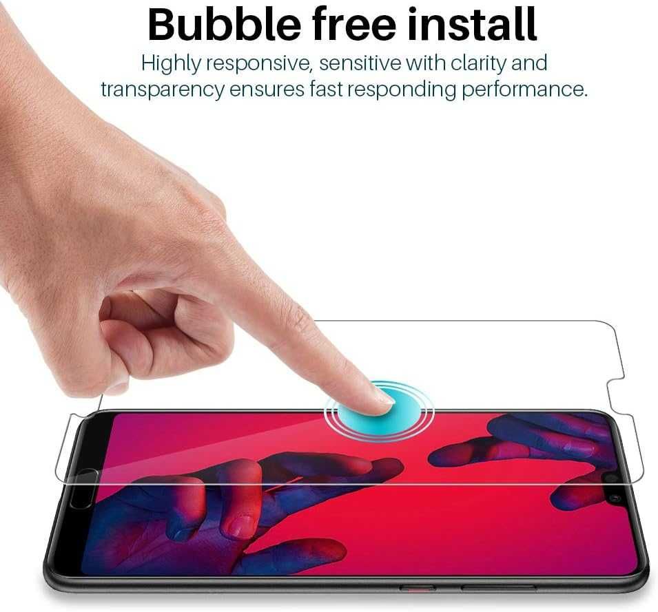 LϟK 3-pak ochraniacza ekranu do Huawei P20 Pro - szkło hartowane