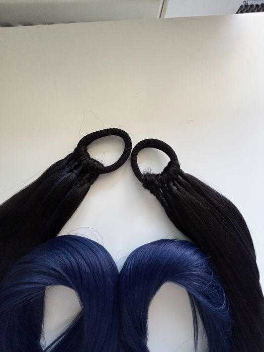 Warkoczyki na gumce doczepiane