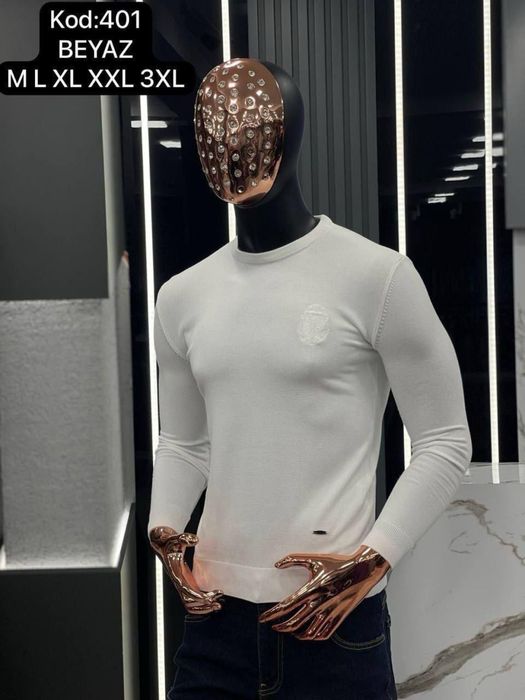 Чоловічий джемпере реглан тонкий світер billionaire loro piana