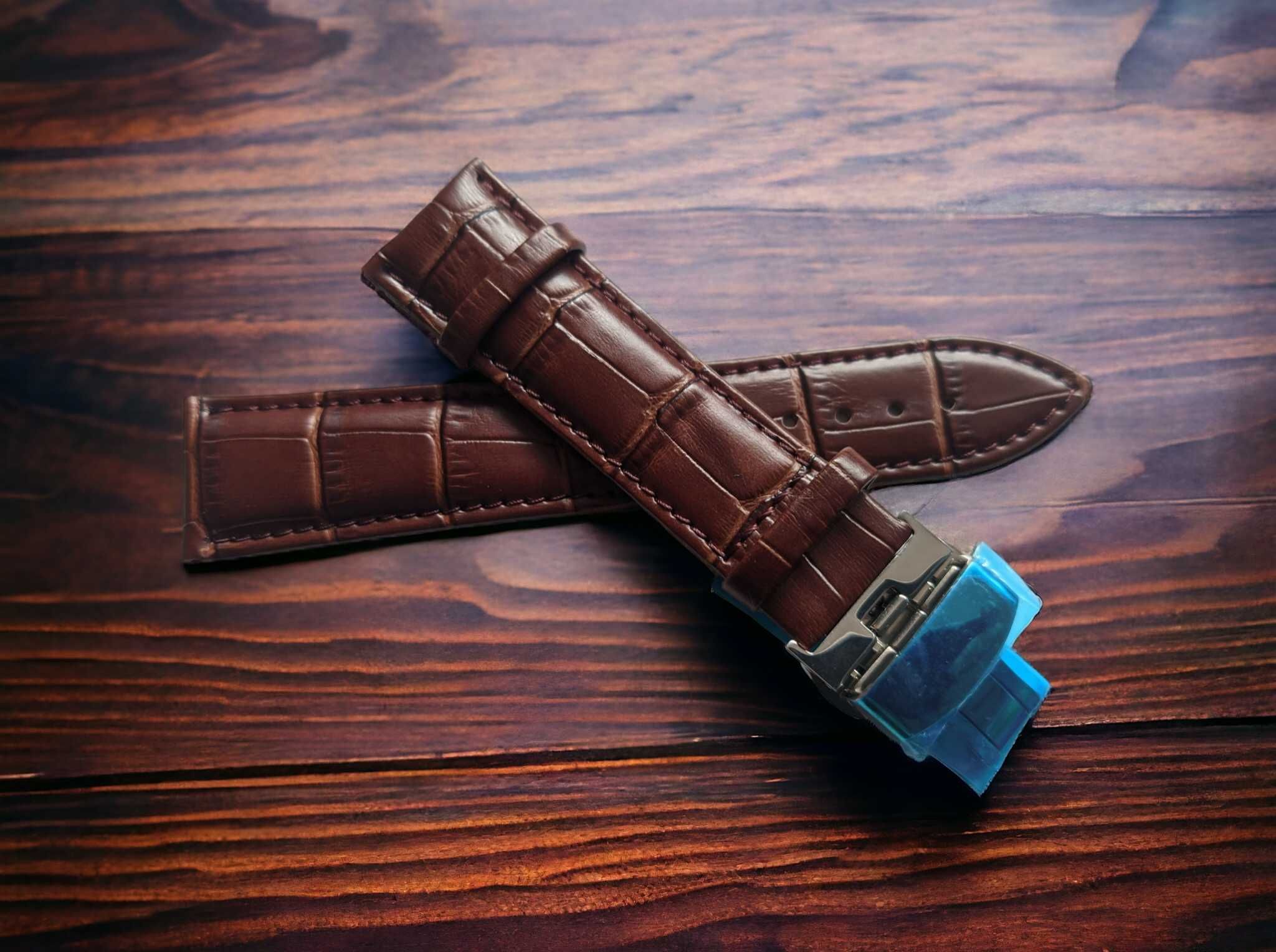 Pasek do zegarka Certina DS Podium C034 19 mm zapięcie motylkowe