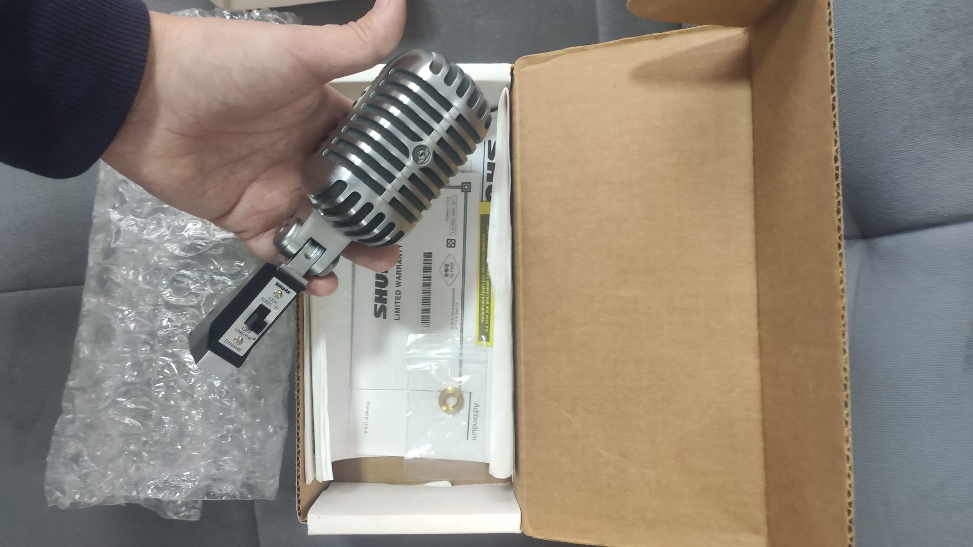 Microfone Shure SH 55