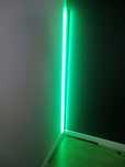 Narożna lampa podłogowa led RGB z pilotem / 141 cm / nowa