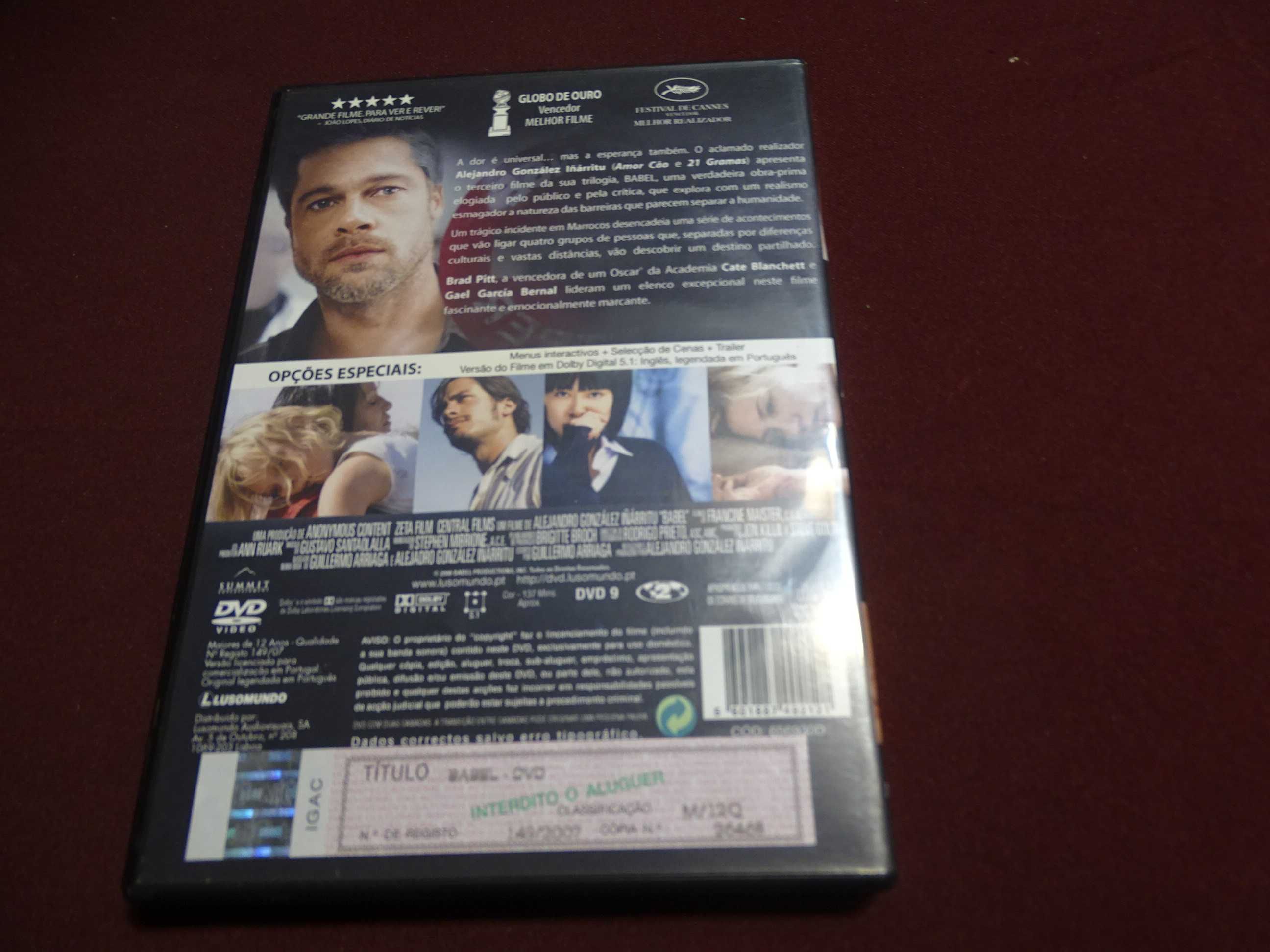 DVD-Babel-Brad Pitt/Cate Blanchett