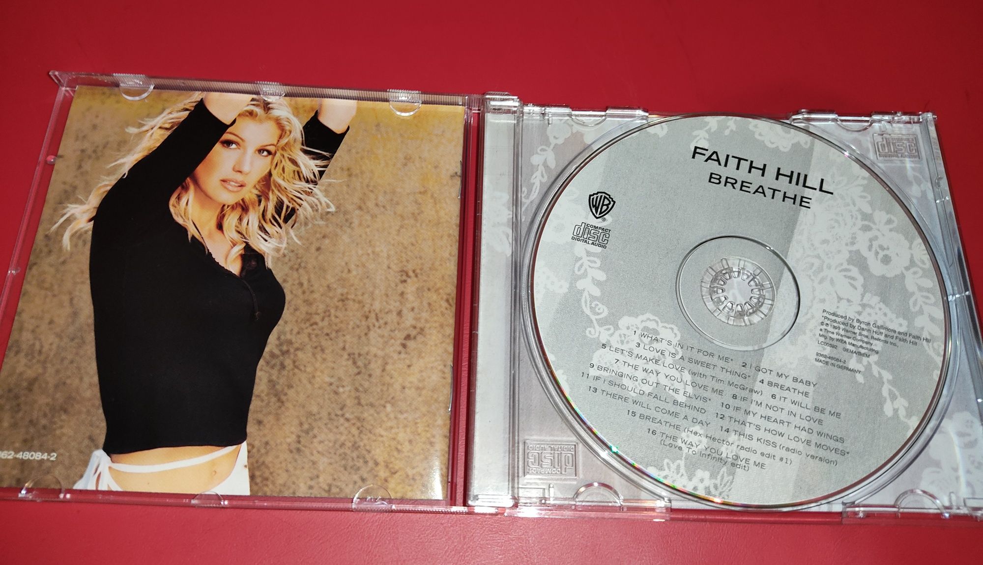 CD Faith Hill ‎– Breathe