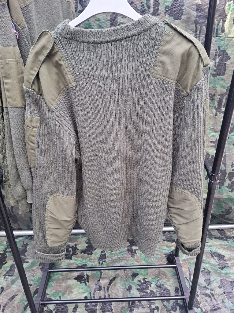 Sweter wojskowy HMAK w kolorze khaki
