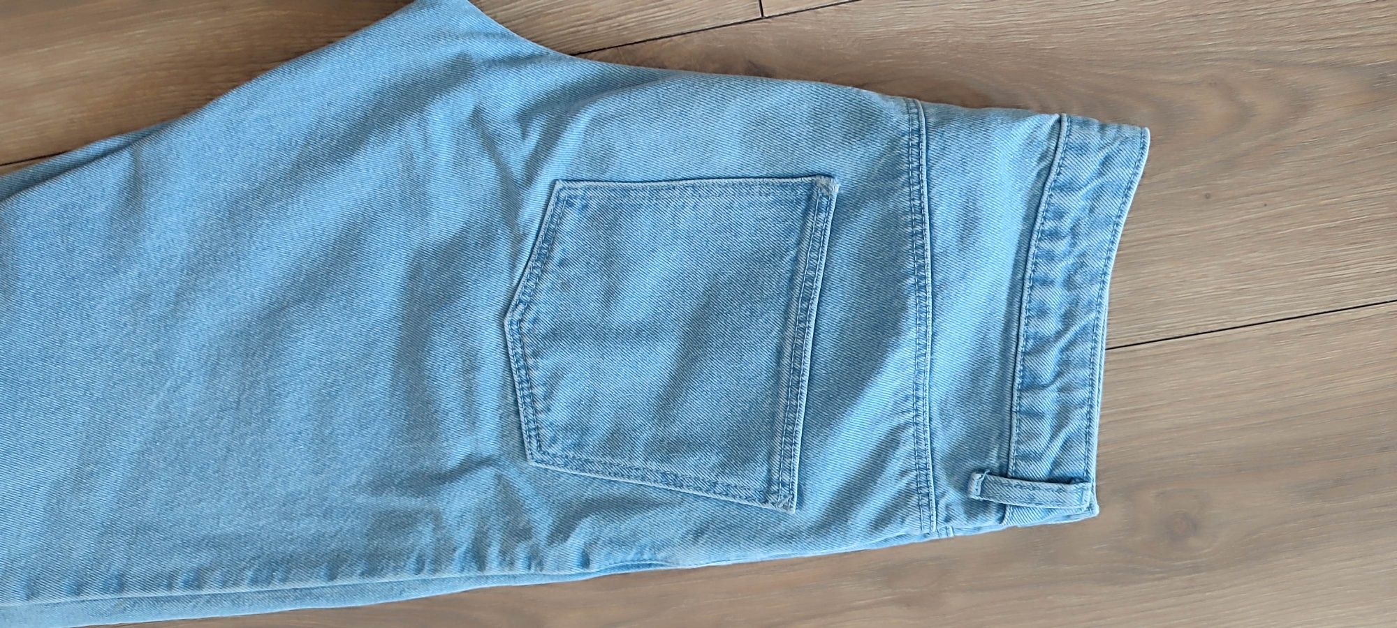 Jeansowe spodnie Asos jeansy m/l