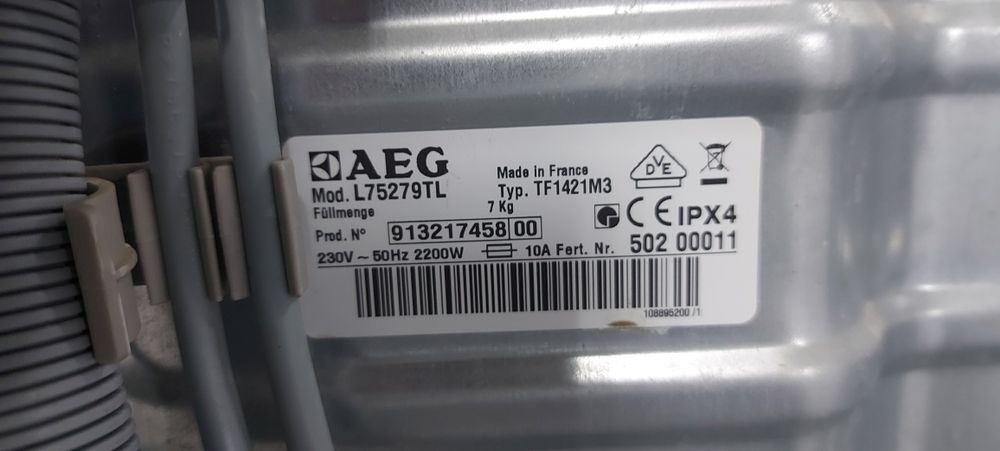 Пральна машина AEG верт. L75275TL