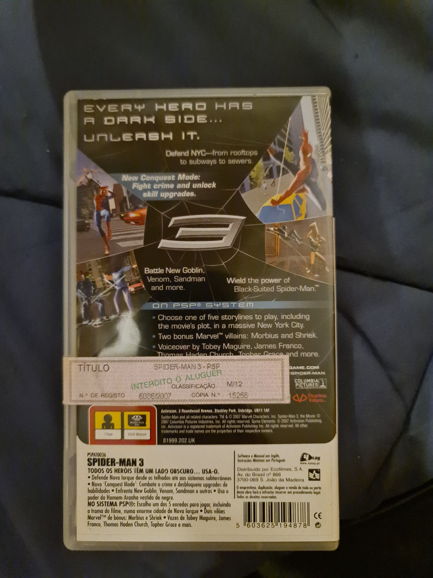 Spider man 3  PSP