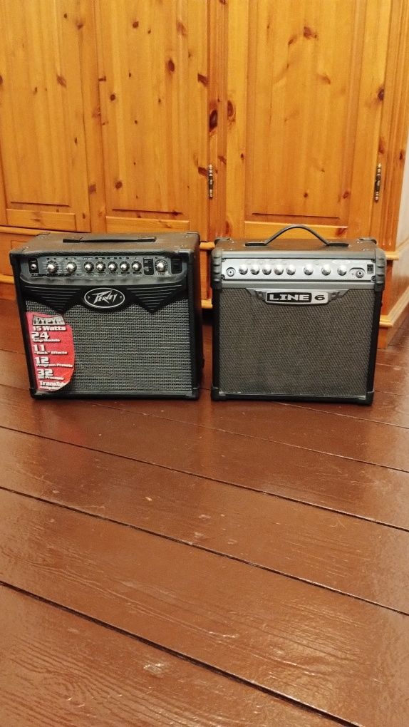 Wzmacniacze do gitar elektrycznych: Peavey oraz Line 6