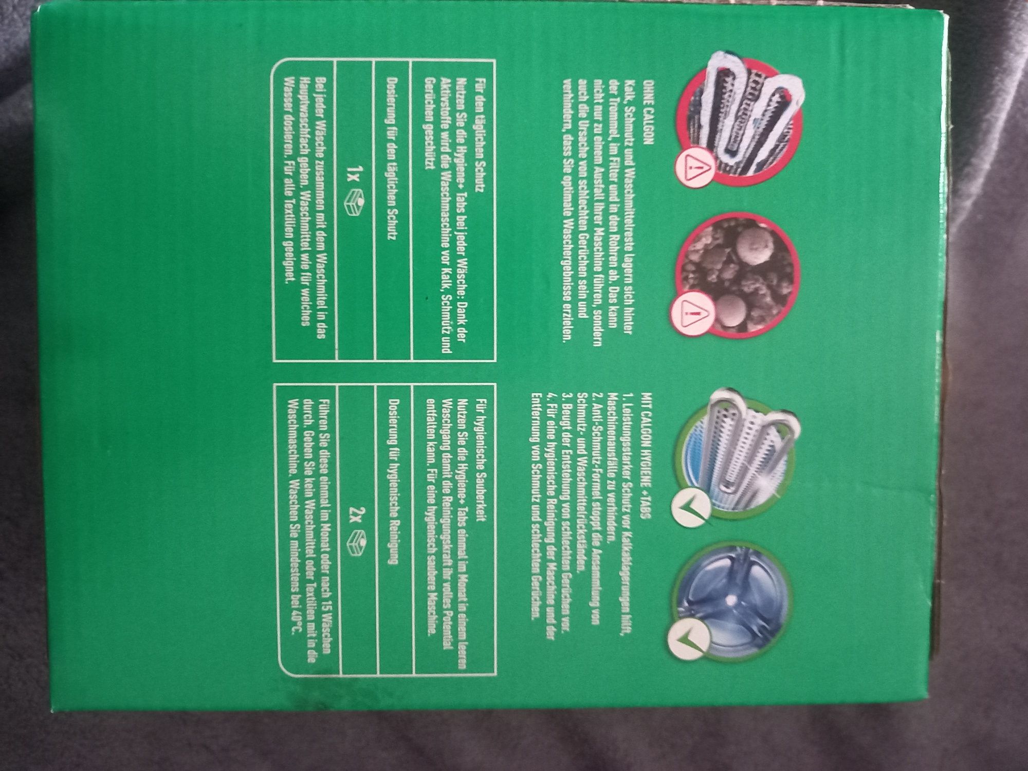 Calgon Calgon Hygiene + Odkamieniacz do Pralki w Tabletkach 15 sztuk