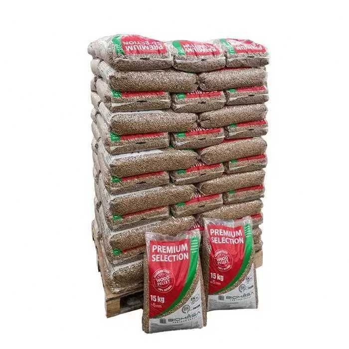 Pellet drzewny - Biomasa - Premium Selection - Transport - BUS Z WINDĄ