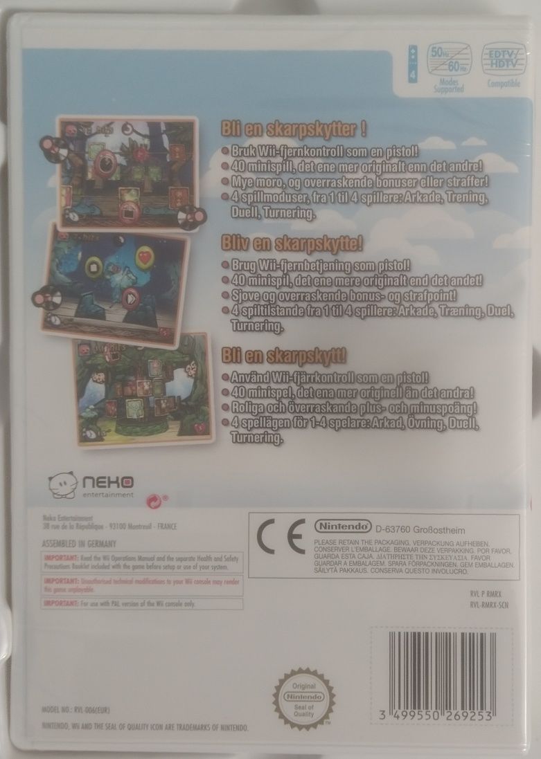 Conjunto Cocoto Magic Circus Nintendo Wii NOVO