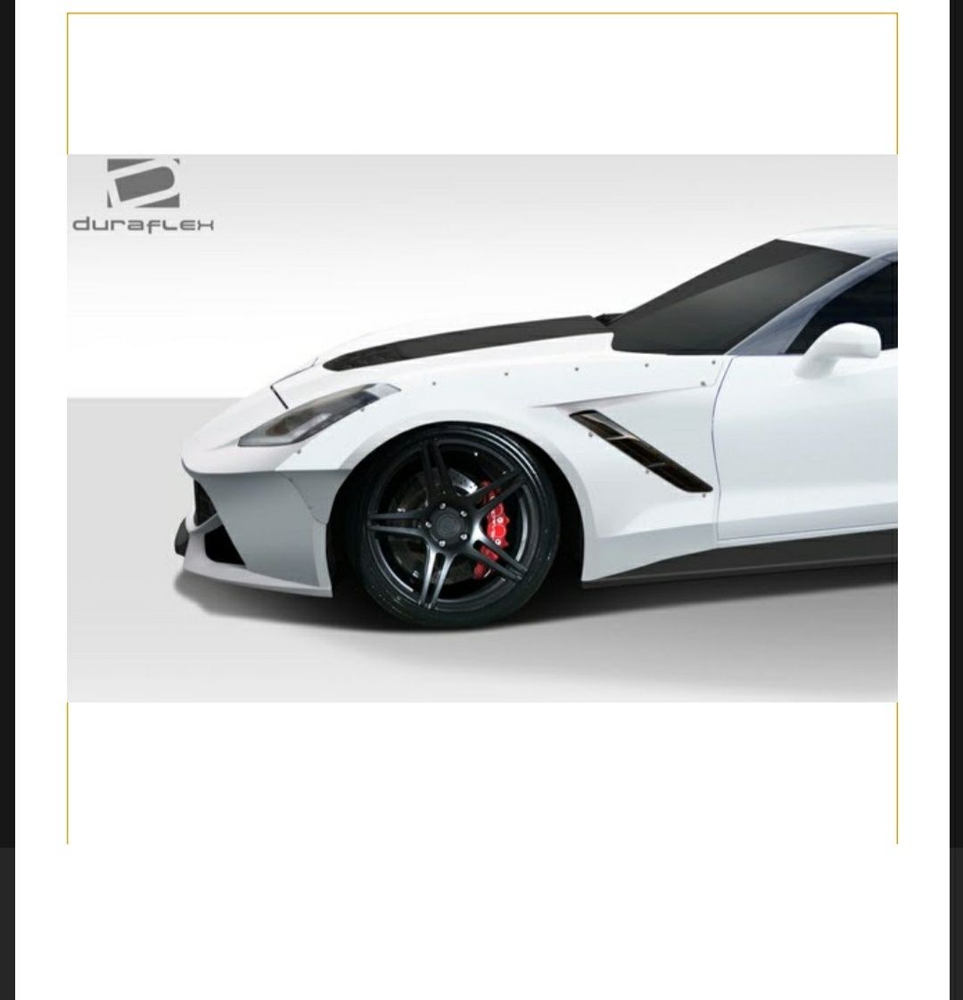 2014-2019 Chevrolet Corvette C7 Duraflex Gran Veloce Wide Body Kit 8 P