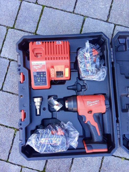 Milwaukee opalarka bateria ładowarka nowa
