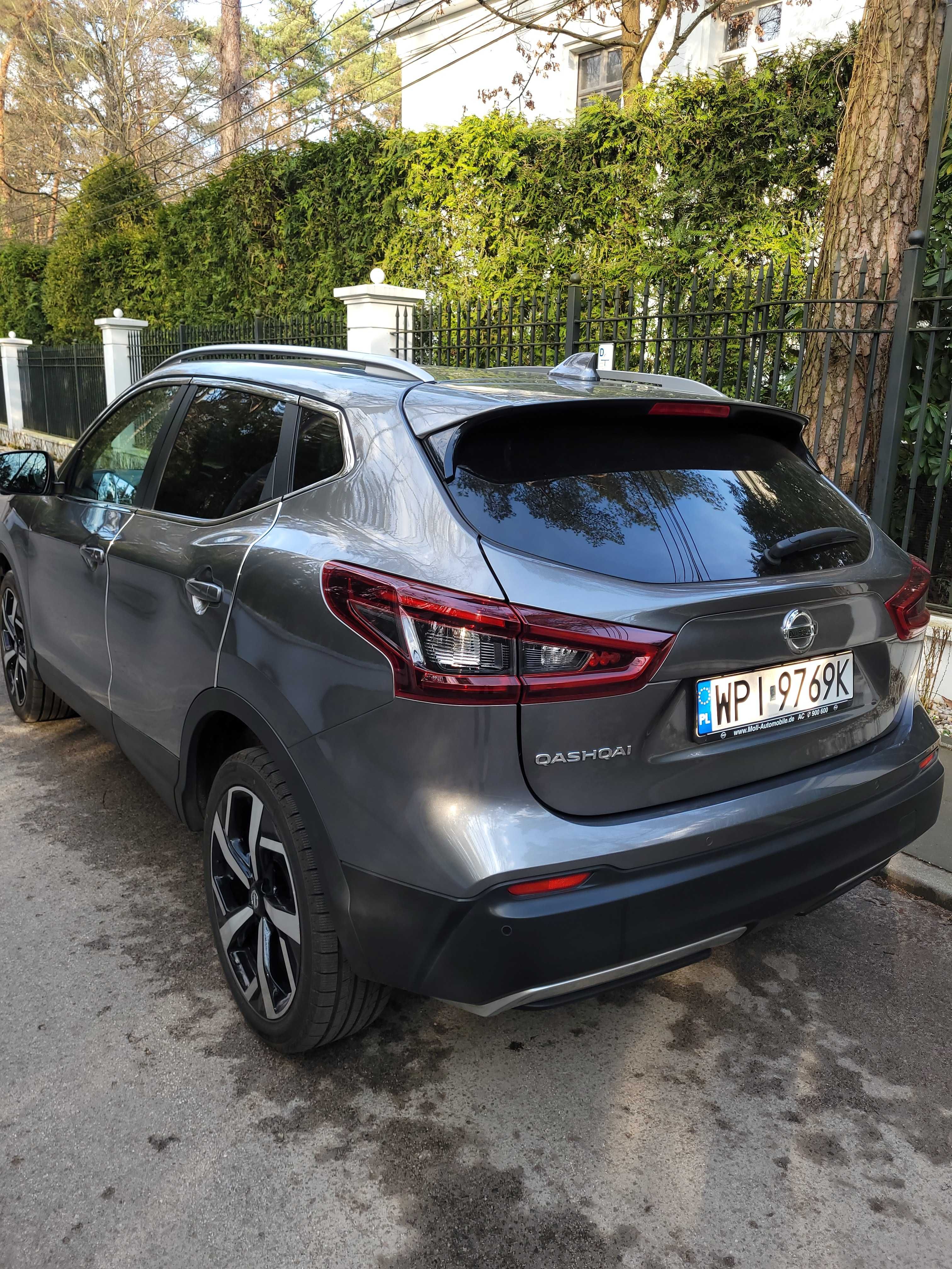 Nissan Qashqai 1,3 160 KM,automat, bezwypadkowy