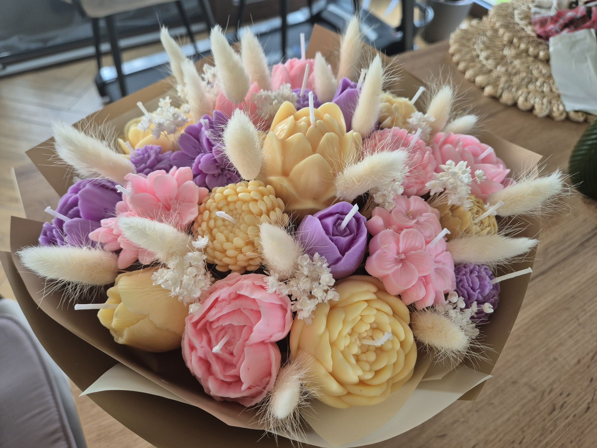 Flower boxy ze świec sojowych
