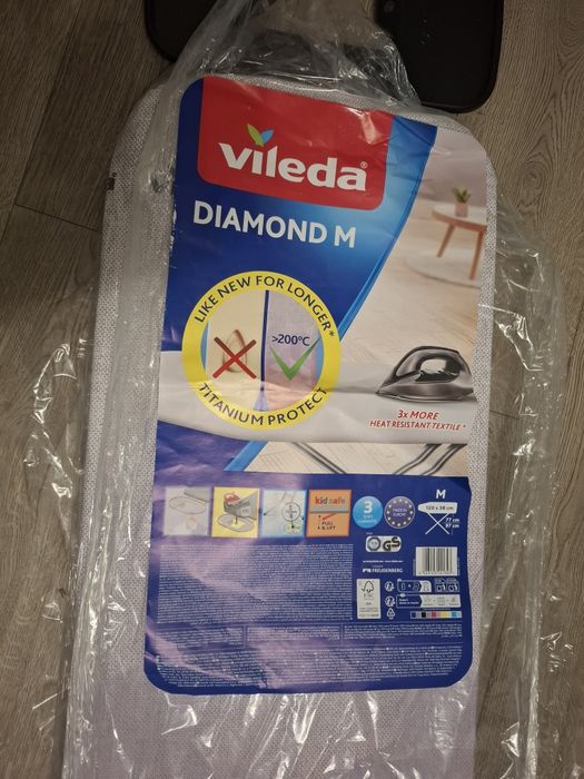 Deska do prasowania Vileda diamond M stan nowe okazja