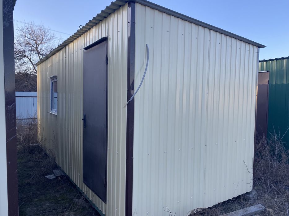 Побутівка вагончик битовка дачні сплаві прорабські