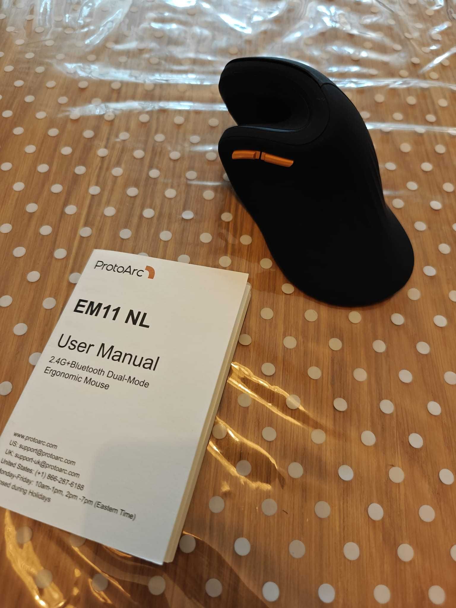 Rato Ergonómico ProtoArc EM11 NL