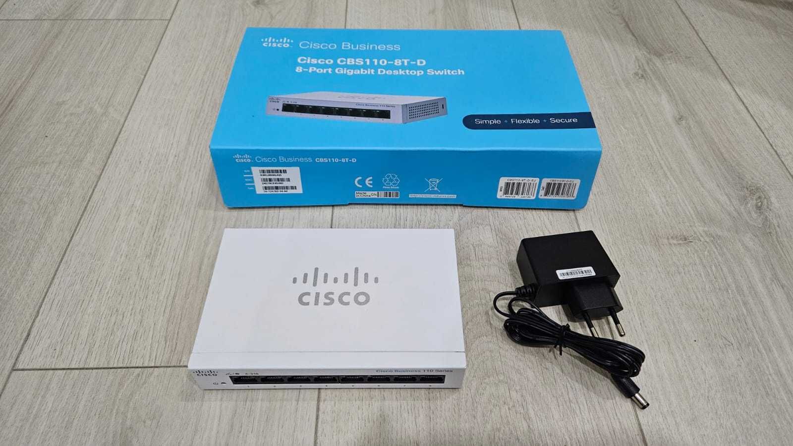 Switch Cisco CBS110-8T-D 110 Series 8-port