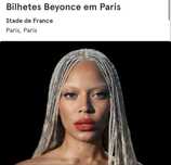 Bilhete Beyonce