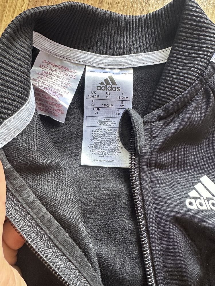 Dres adidas bluza i spodnie 86/92