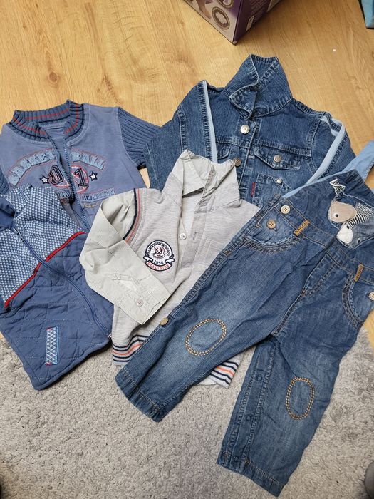 Ubranka chłopięce r.80