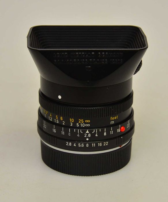 Obiektyw LEICA R Leitz Wetzlar 1:2.8/28 Elmarit-R Gwarancja Piękny!