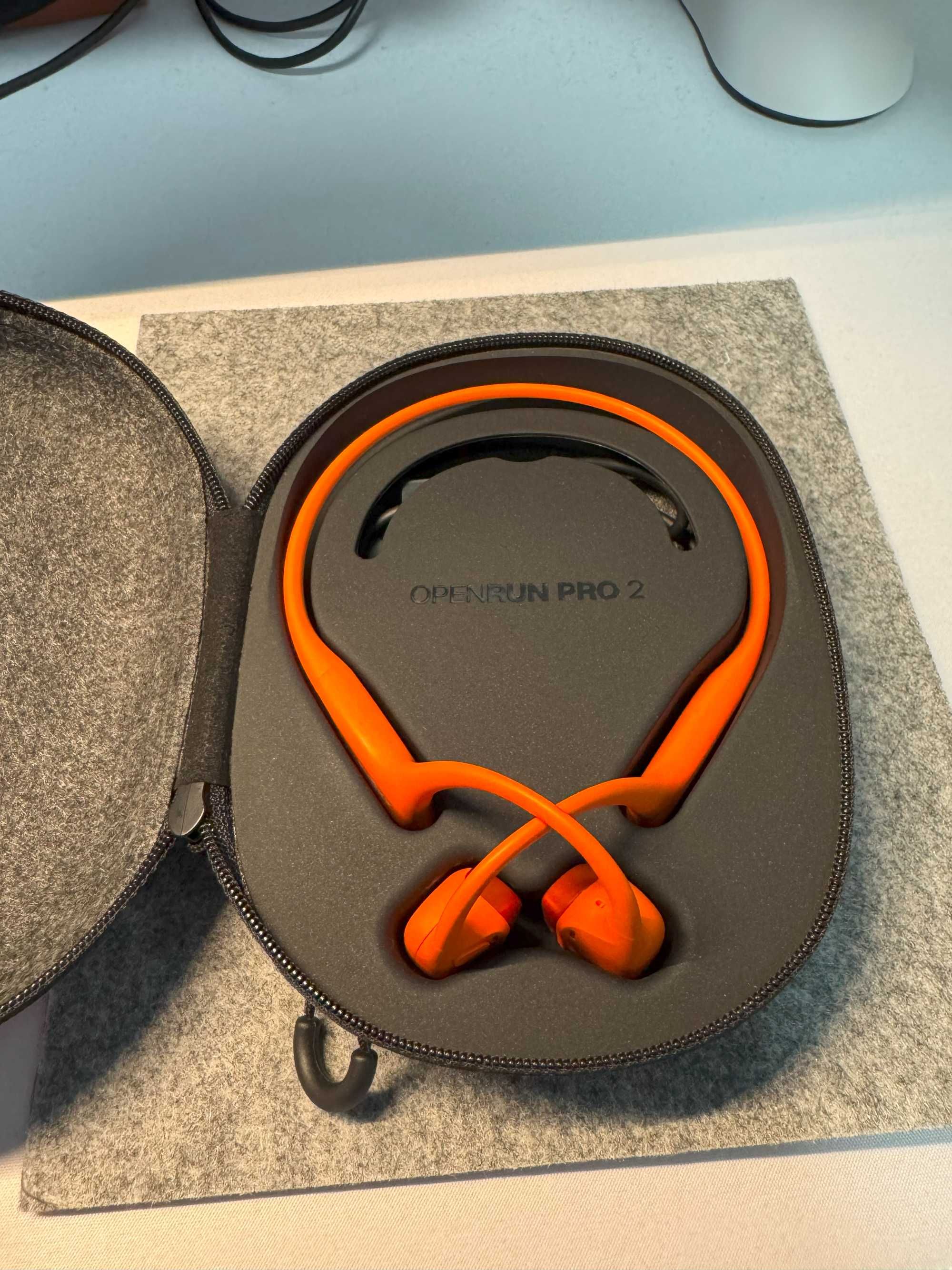 Кісткові навушники Shokz Openrun Pro 2 Orange