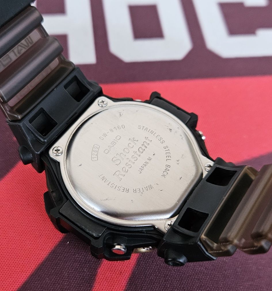 DW-8160D-1B Endless Summer Foxfire vintage-G Casio G-shock 1995