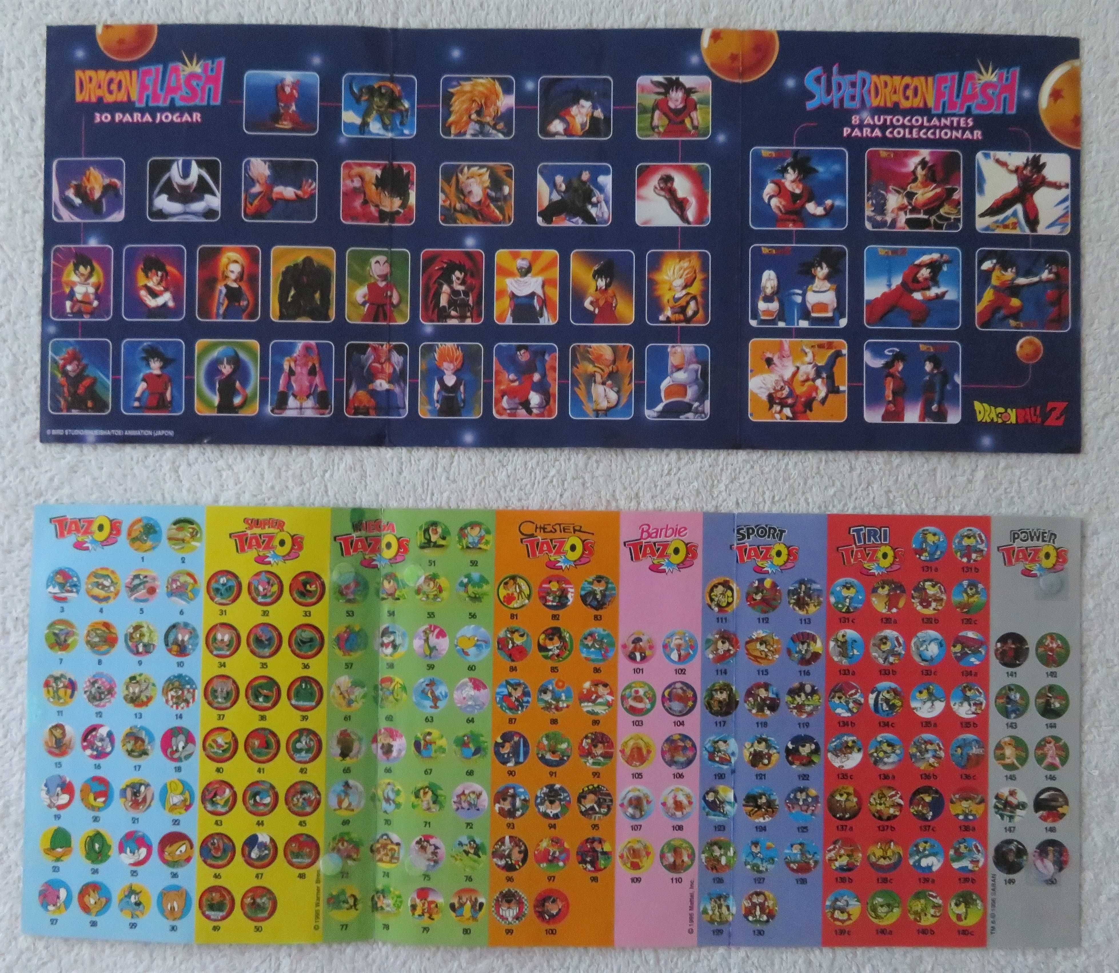 CATÁLOGOS, Encartes e informes publicitários (Jogos,Cartas,Tazos,etc.)