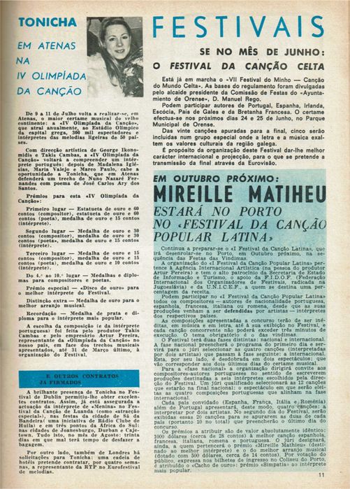 Revista Plateia - ano de 1971 - número 534