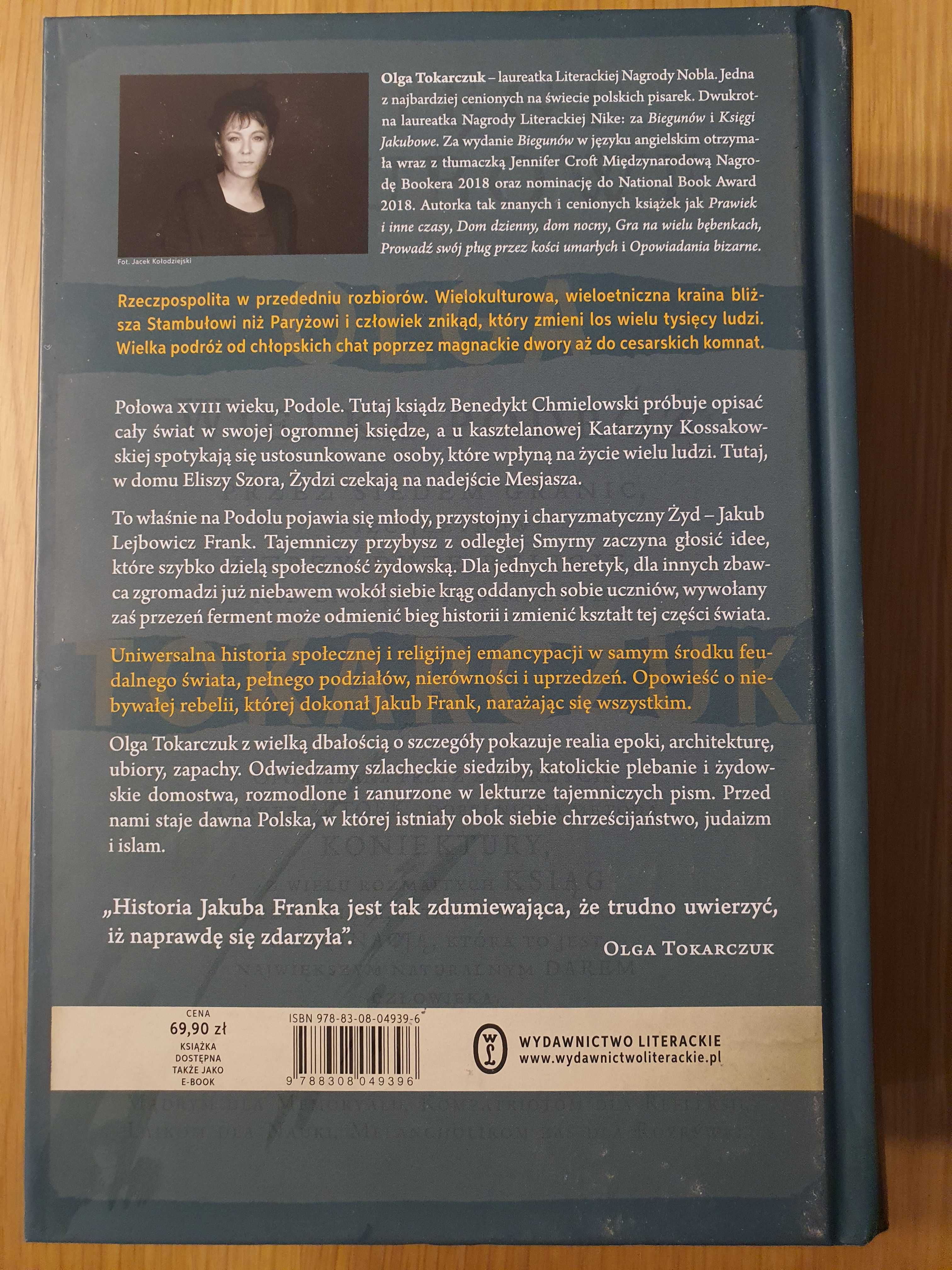 Olga Tokarczuk - Księgi Jakubowe albo Wielka Podróż, 2019