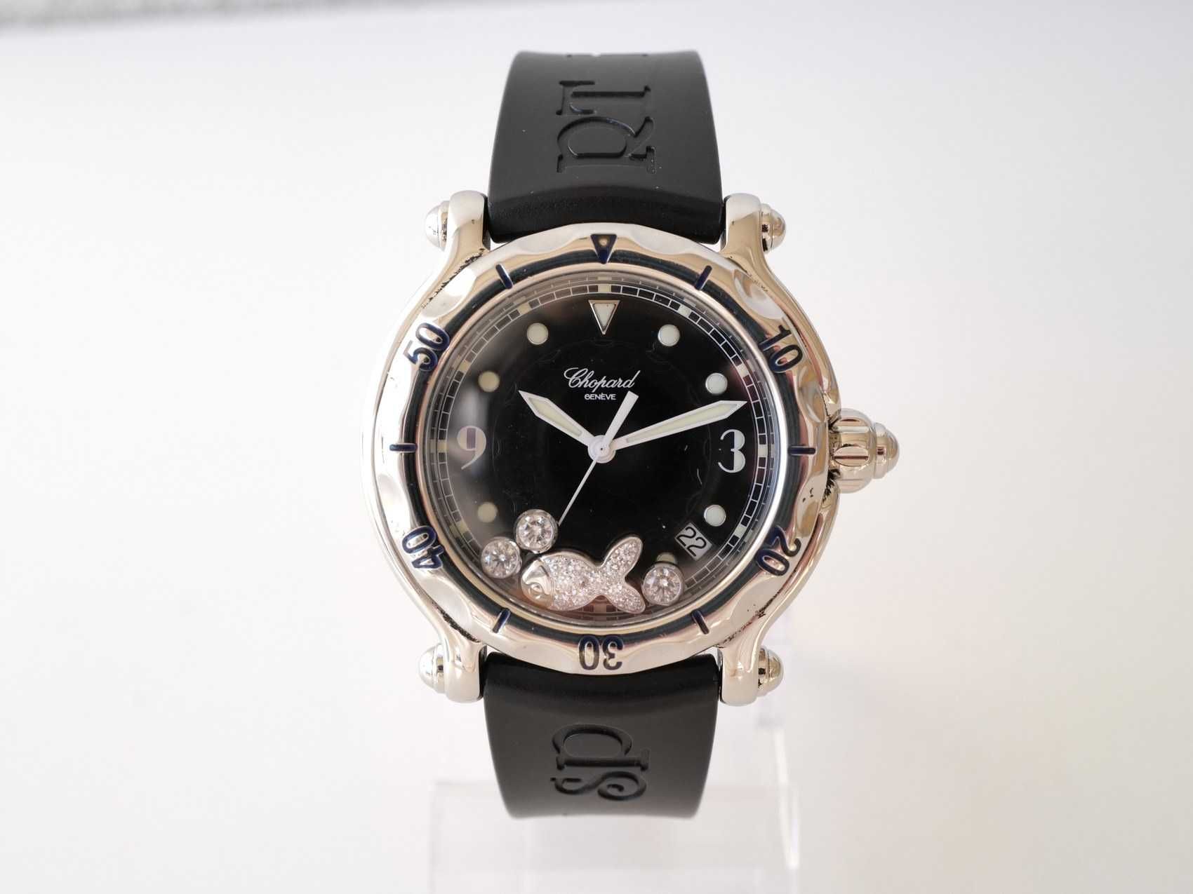 Chopard Happy Sport Happy Fish Black Dial 38mm