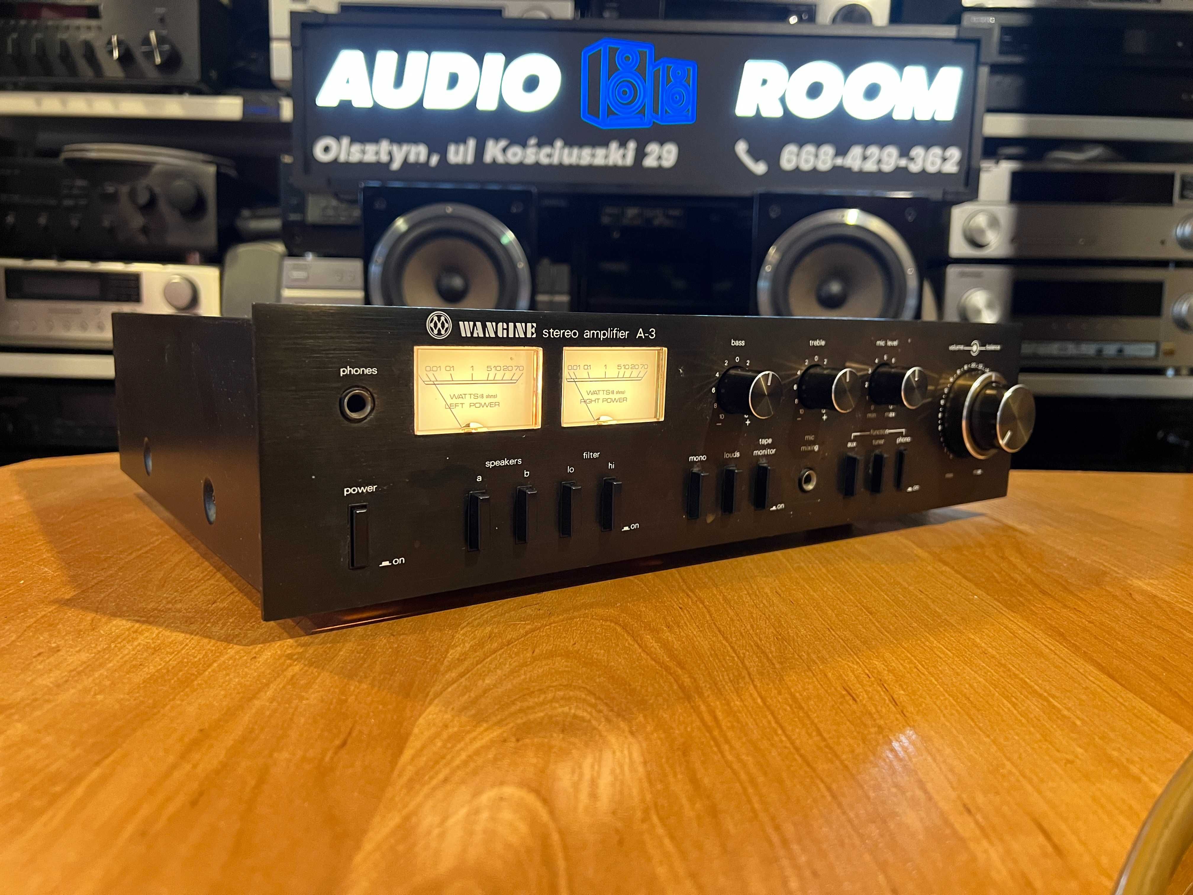 Wzmacniacz Wangine A-3 Vintage, Audio Room