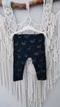 Zara getry legginsy czarne roz.68