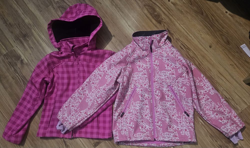 Sprzedam 2 Jesienne/Wiosenne kurtki dla dziewczynki