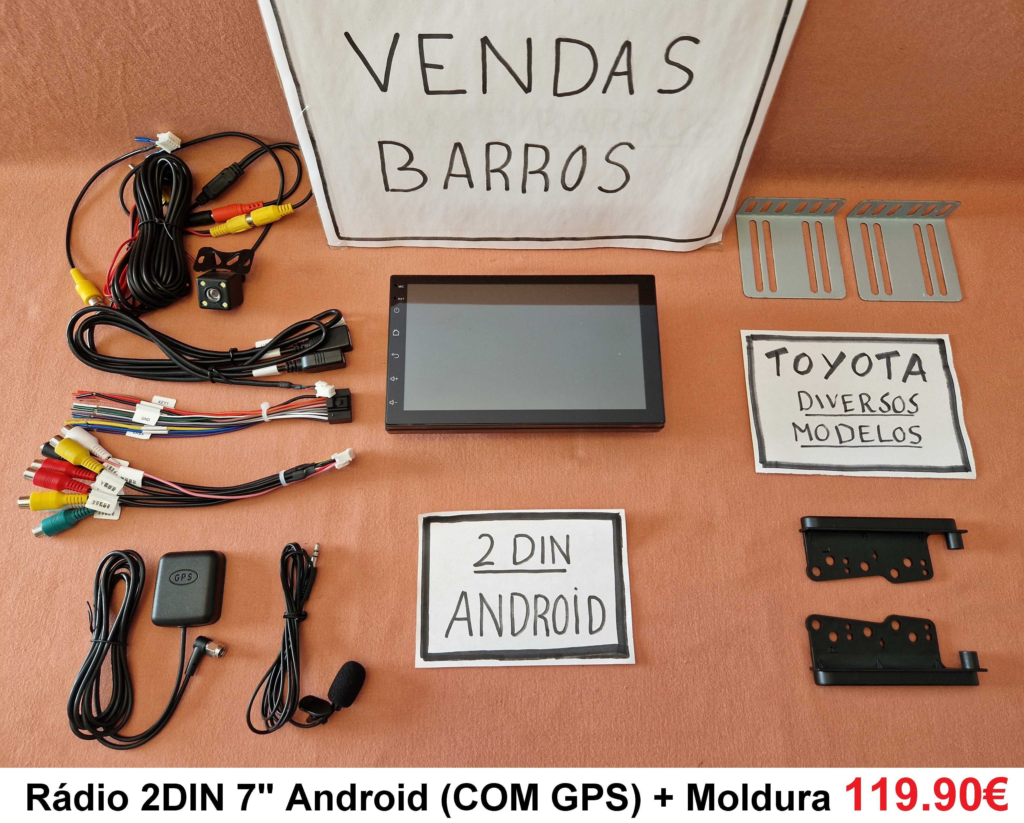 Rádio 2DIN • TOYOTA • Celica MR2 IQ Hiace RAV4 Camry • Android 4+32GB