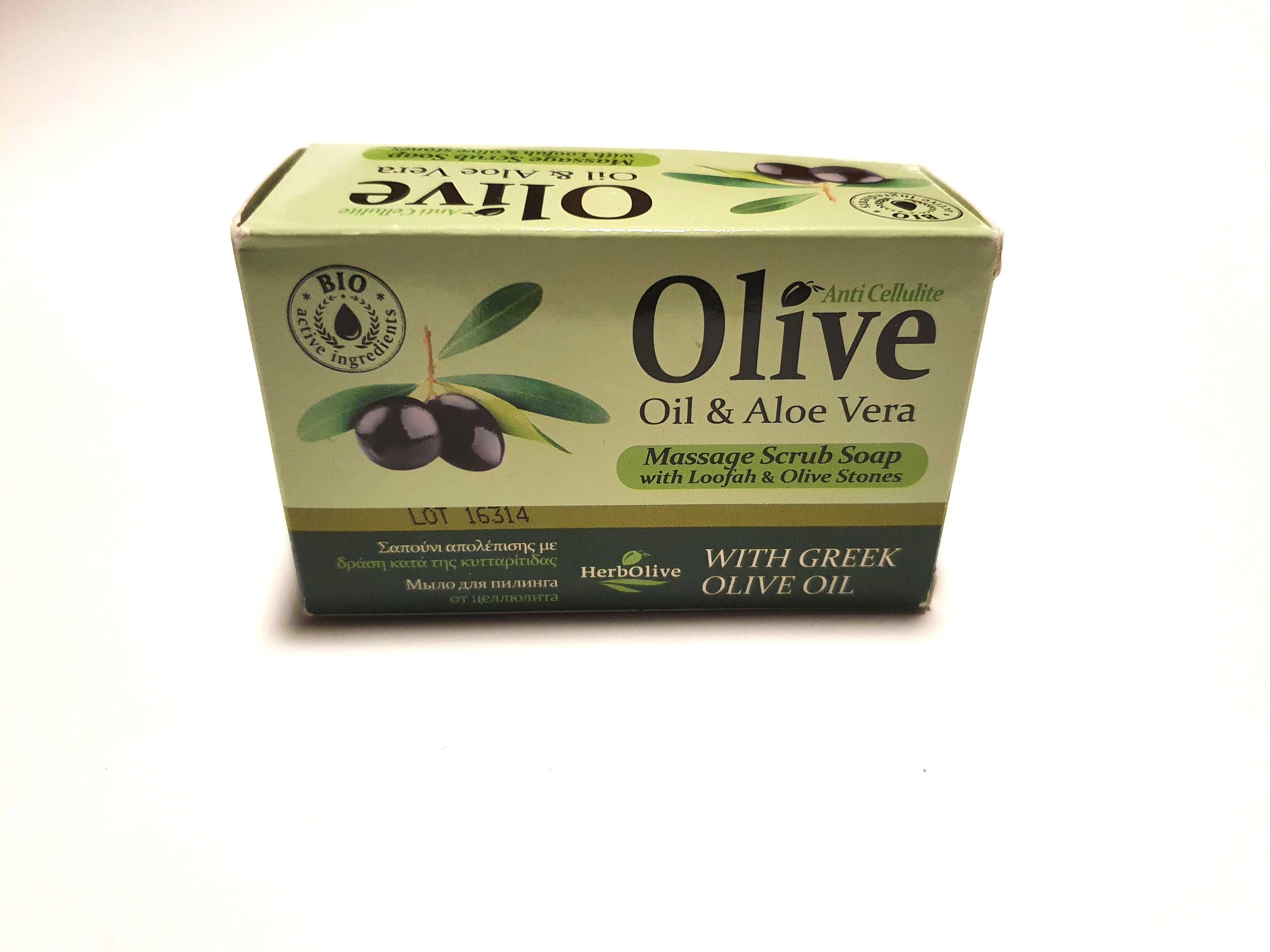 Mydło antycellulit do masażu Scrub Oliwa i Aloe Vera