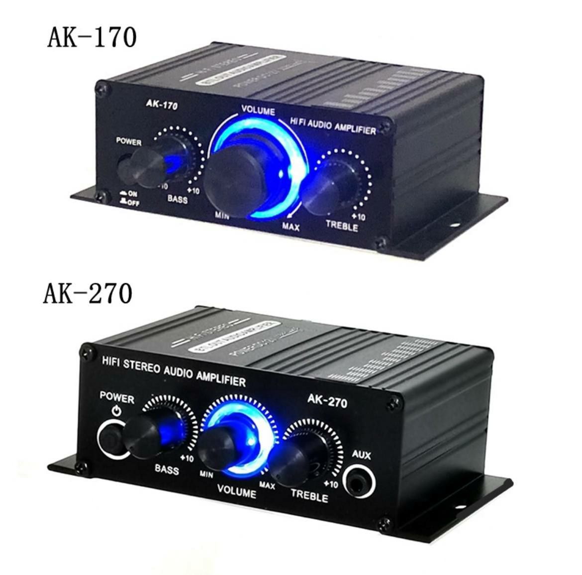 Усилитель звука мощности мини АК 170 270 12V
