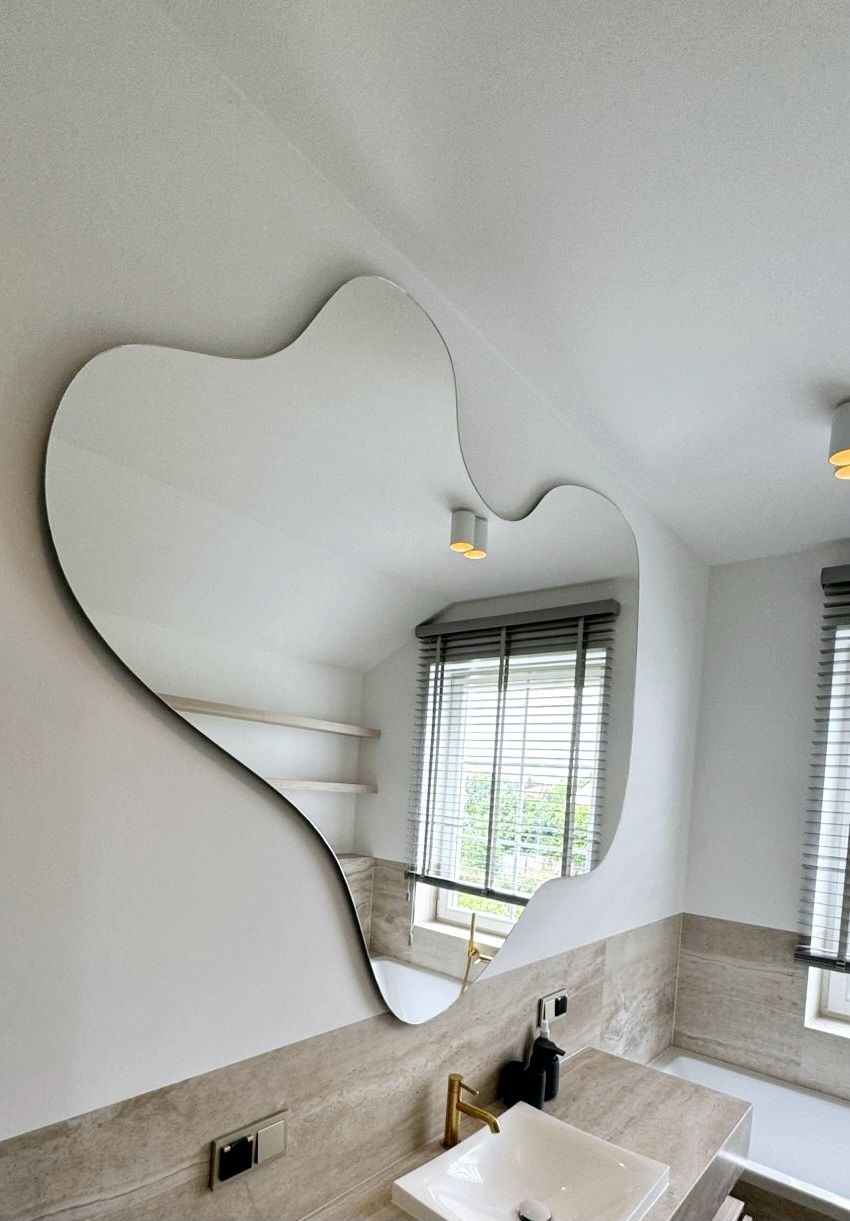 Lustro na wymiar / balustrady/ kabina prysznicowa/ szkło