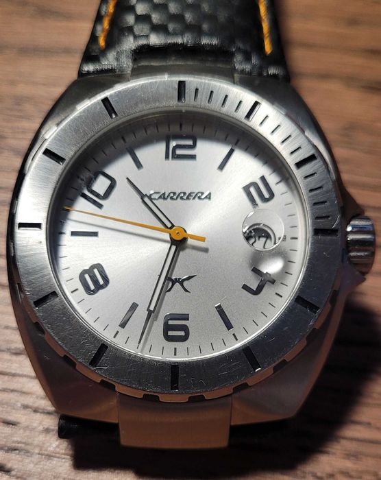 Sportowy zegarek Carrera, świetna cena!