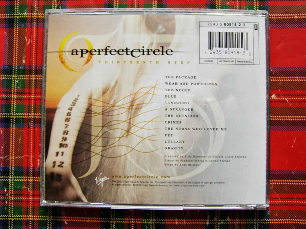 A Perfect Circle - Thirteenth Step płyta CD 1st Press ! Idealna ! N/M