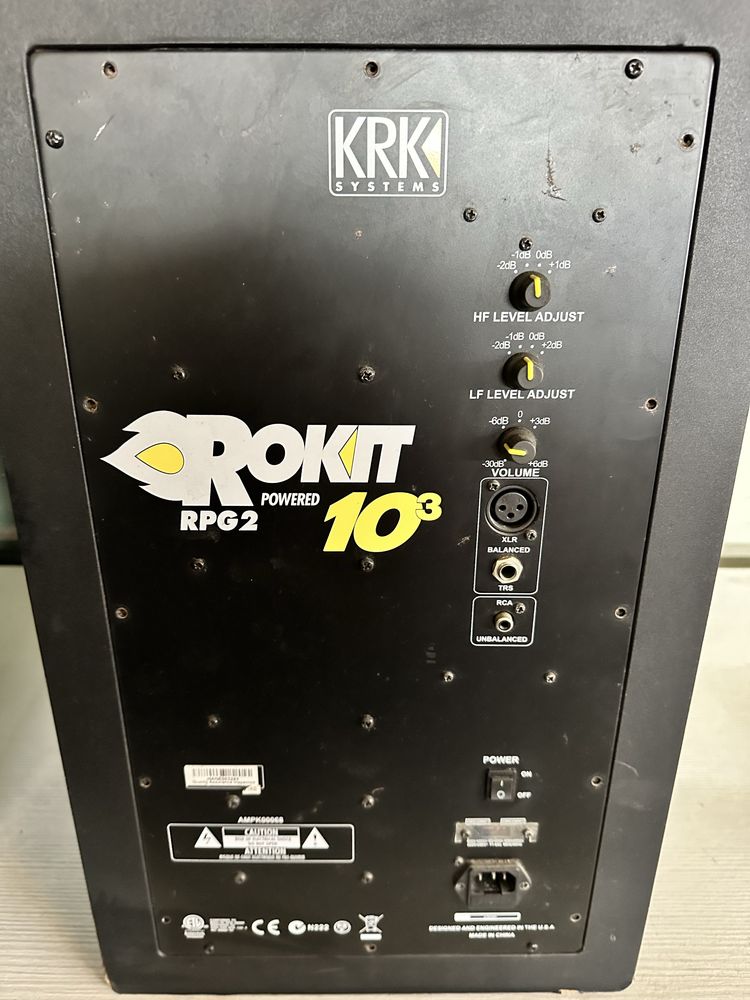 Coluna monitor de estudio KRK Rokit 10g3