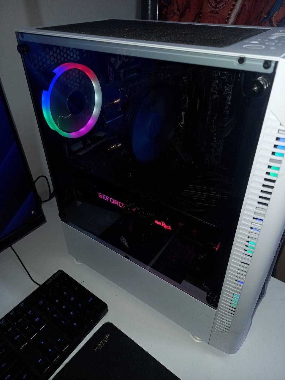 Игровой компьютер комплект Пк+Монитор клава и мышь i5-10400 RTX 3080