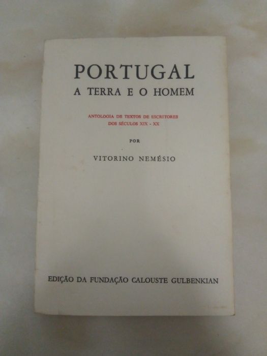 Obra de Vitorino Nemésio - Portugal A Terra e o Homem