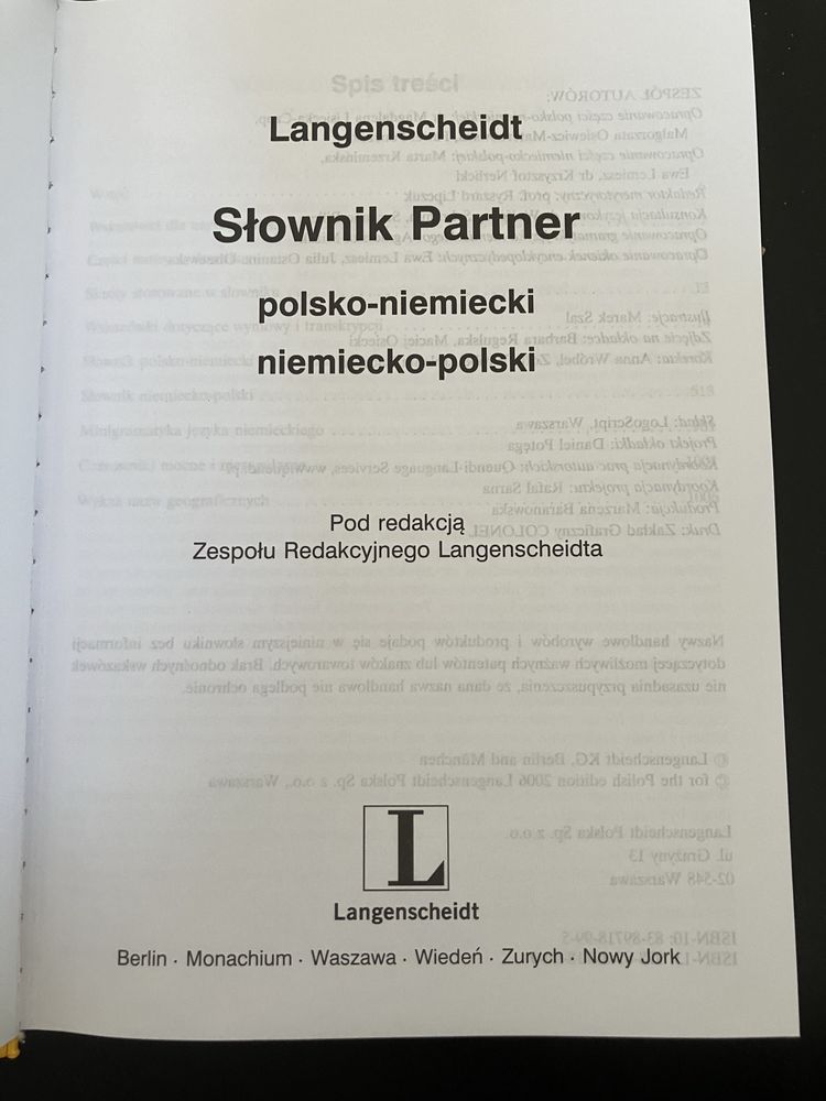 Słownik Partner polsko-niemiecki