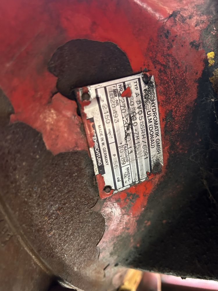 Pompa hydrauliczna hydromatik A8V055SRH do koparki zeppelin zm15