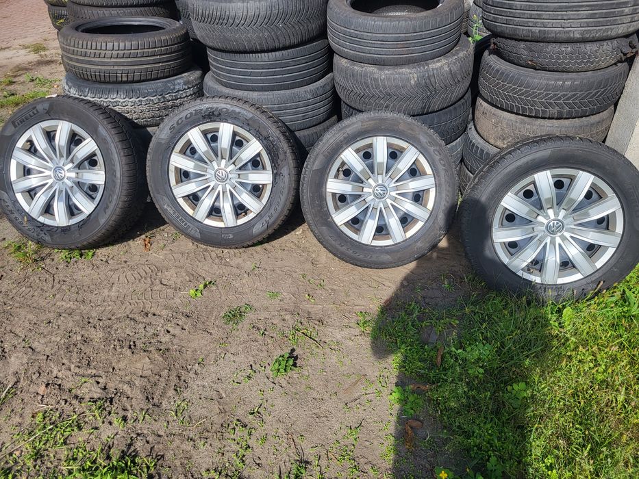 Felgi 17" stalowe z kołpakami VW Tiguan