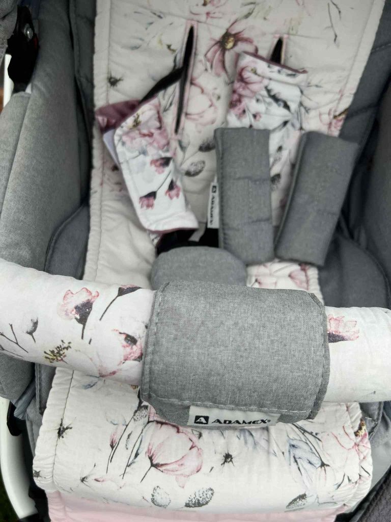 Adamex Pajero ALU 2w1 spacerówka gondola i dodatki
